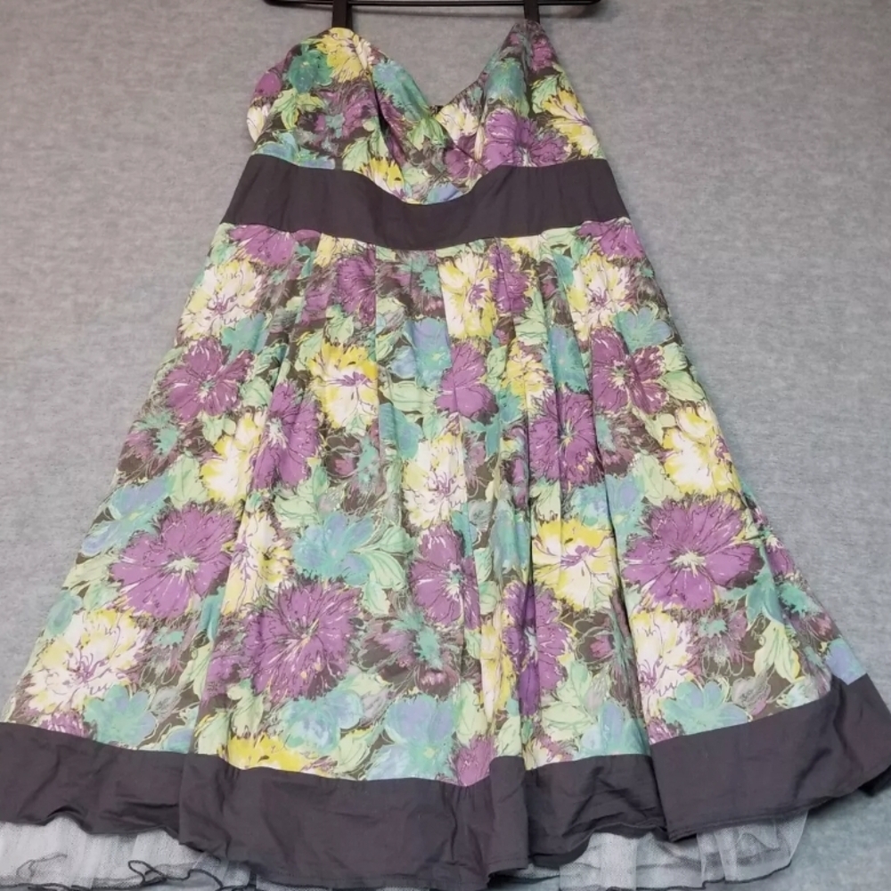 Torrid Vintage Style Floral TEA DRESS - Plus Size 22